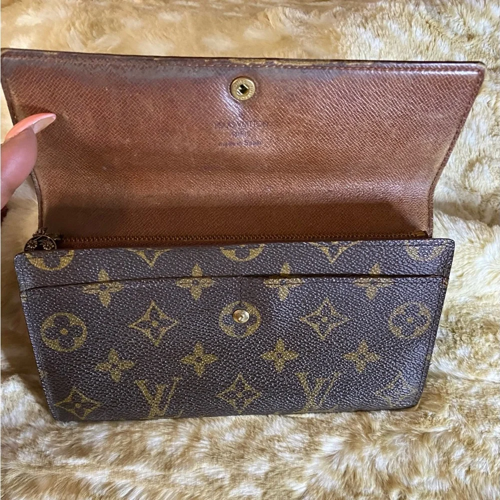Louis Vuitton Sarah Monogram Long Wallet